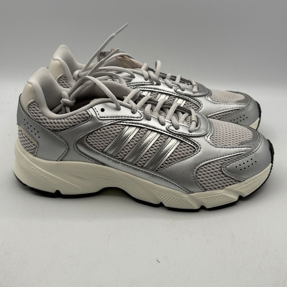 Adidas Crazychaos 2000 Sneakers Womens 8.5 Silver Metallic Retro Runner JH6851